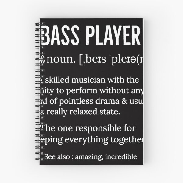 Item preview,  Bass Player Definition Bassist Musician Gift designed and sold by TheDesignWork.