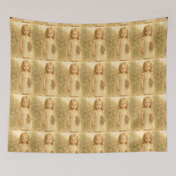 Item preview, A menina e o ursinho designed and sold by LeonorGil.