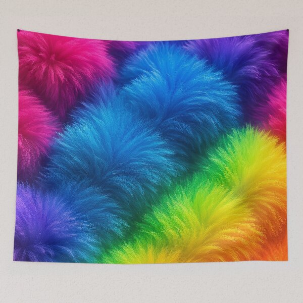 Item preview, Rainbow Spirits Pompom Parade designed and sold by Girih.