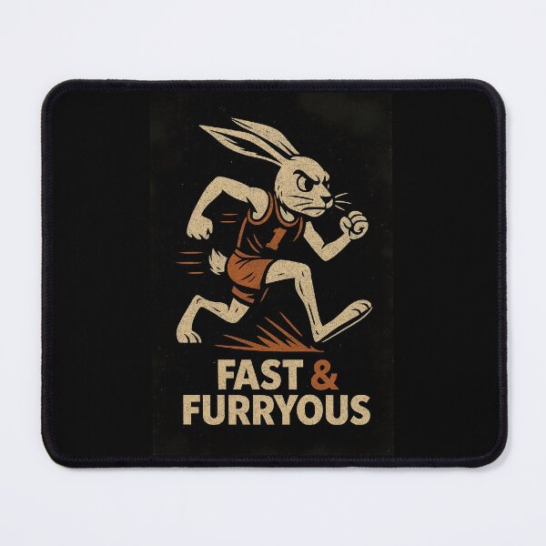 Item preview, Retro hare athlete runner. Sports rabbit. Fast. designed and sold by tarotstarostina.