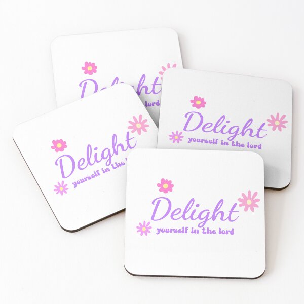 Item preview, Delight yourself in the Lord - Christian Women designed and sold by ChristianPrint1.