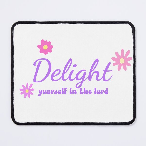Item preview, Delight yourself in the Lord - Christian Women designed and sold by ChristianPrint1.
