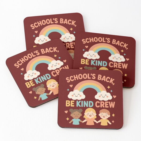 Item preview, Be Kind Crew – Fun Back to School Design designed and sold by Rajasekar.