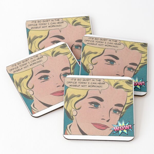 Item preview, It's So Quiet In The Office! - Office/Women's Humor designed and sold by SSustainable.