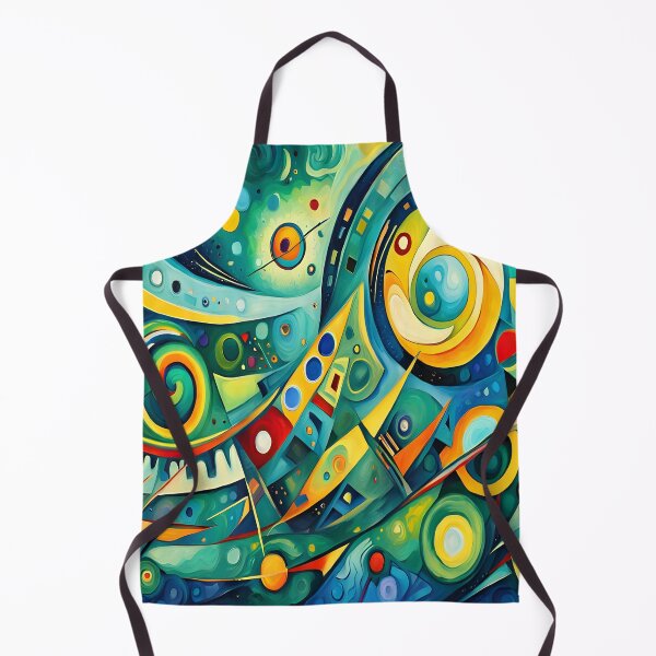 Item preview, Geometric abstraction in green designed and sold by artedamensagem.