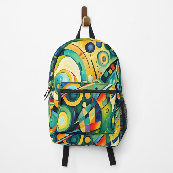 Item preview, Geometric abstraction in green designed and sold by artedamensagem.