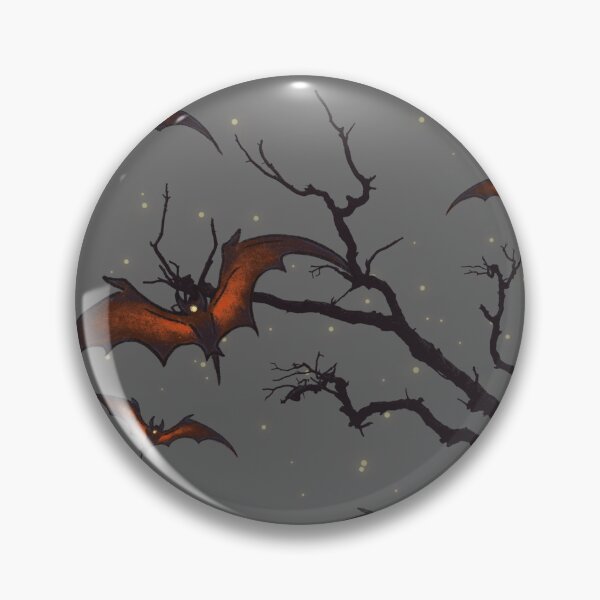 Item preview,  cute scary night, bats, wildlife, bats flying under the moon, halloween, designed and sold by ArtbySvetik.