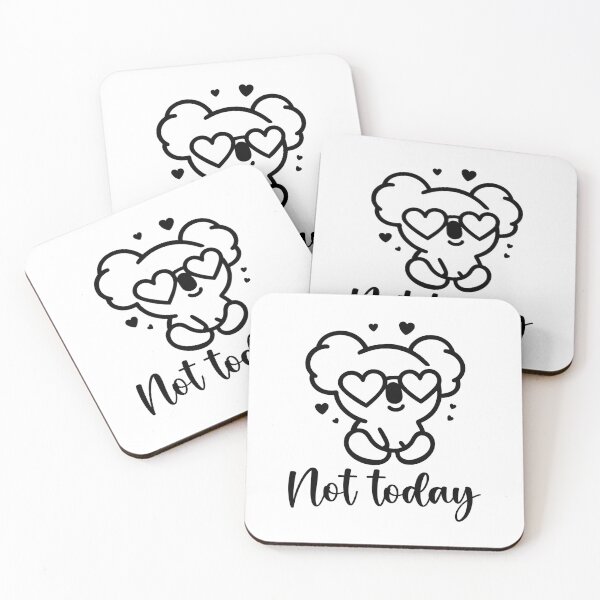 Item preview, Nope not today koala designed and sold by NFGDesigns.