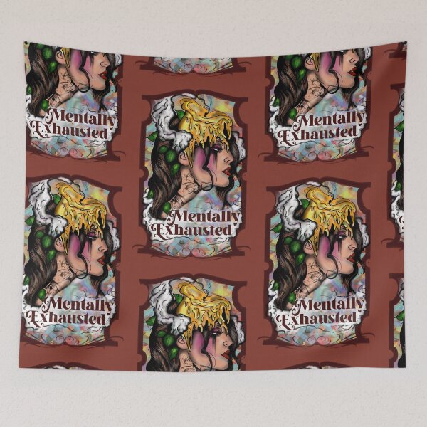 Item preview, Mentally exhausted  designed and sold by CrookedbyMS.