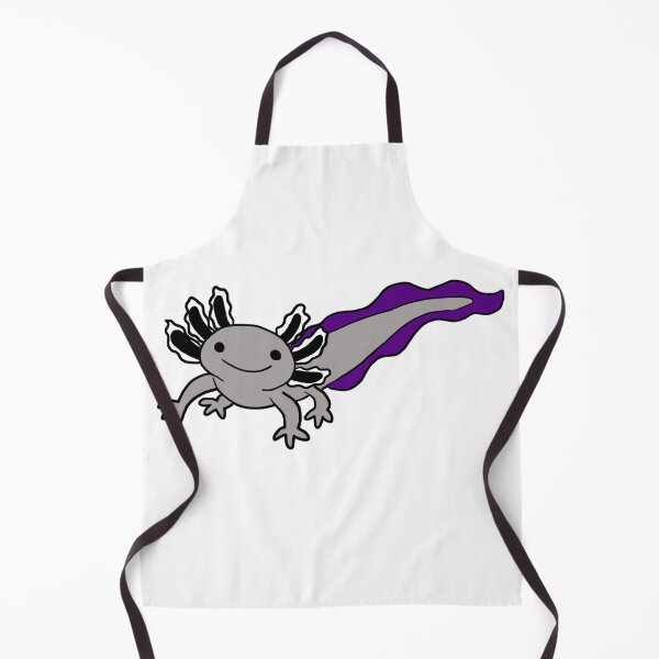 Item preview, Asexolotyl, Asexual Pride Flag Axolotyl designed and sold by Dr Mom's Shoppe.