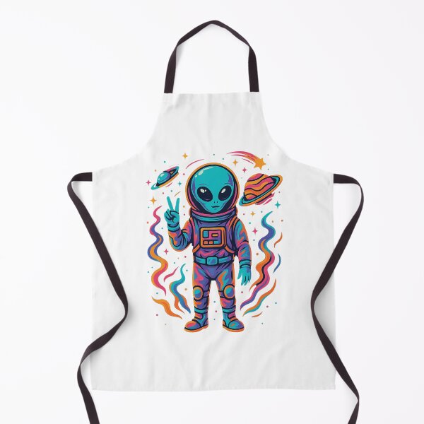 Item preview, Cosmic Alien Explorer in Vibrant Space designed and sold by Khayallab .
