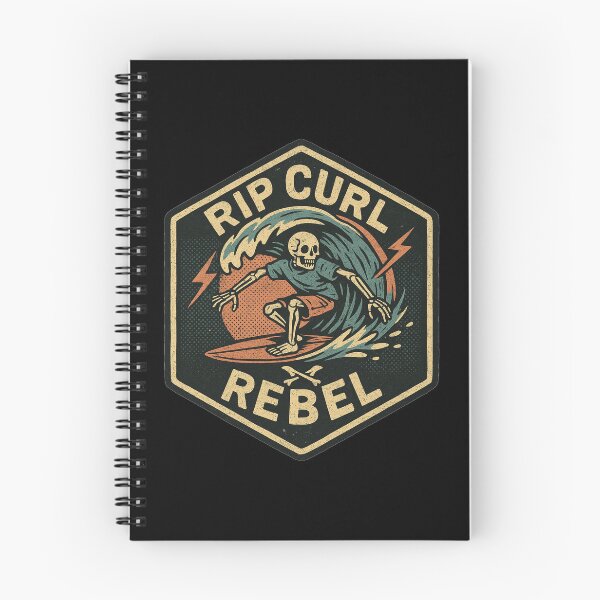 Item preview, “Rip Curl Rebel" – Vintage Skeleton Surf designed and sold by Fierce Wave Supply Co..