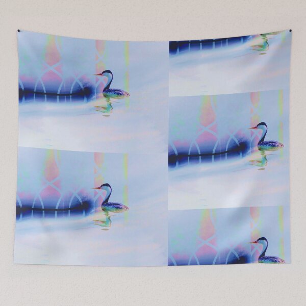 Item preview, Western Grebe Abstract designed and sold by Robert Ball.