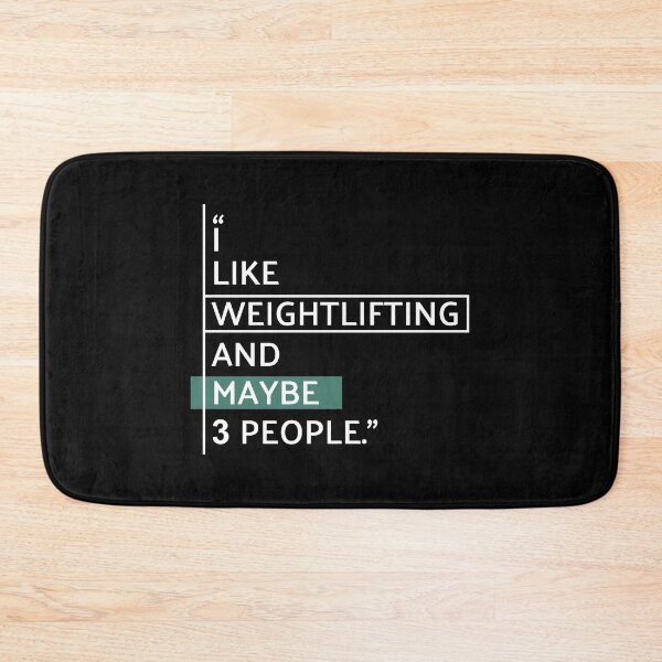 Item preview, I Like Weightlifting designed and sold by MaryAller.
