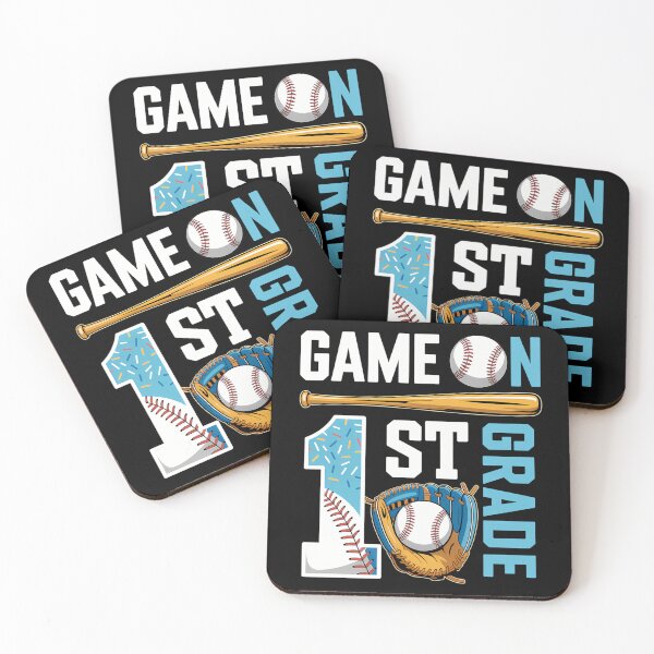 Item preview, 1st Grade Back To School Baseball Drip Ice Cream designed and sold by Sunset4Bones.