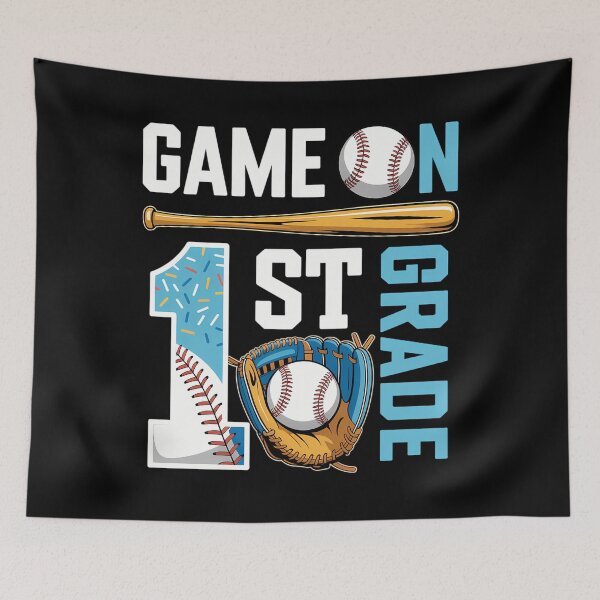 Item preview, 1st Grade Back To School Baseball Drip Ice Cream designed and sold by Sunset4Bones.