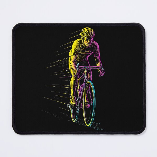 Item preview, Neon Cyclist in Motion - Energy and Speed designed and sold by All-Shopping.