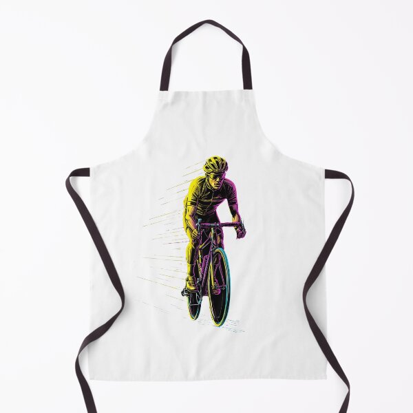 Item preview, Neon Cyclist in Motion - Energy and Speed designed and sold by All-Shopping.