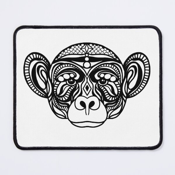 Item preview, Zentangle Monkey designed and sold by GloCraft.