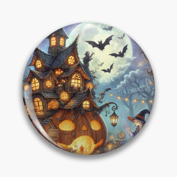 Item preview, Midnight Mischief Witch Manor designed and sold by Dream Bloom Gallery.