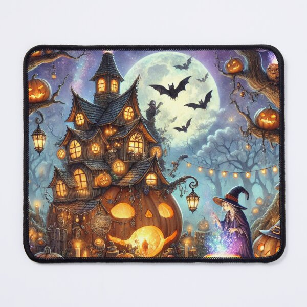 Item preview, Midnight Mischief Witch Manor designed and sold by Dream Bloom Gallery.