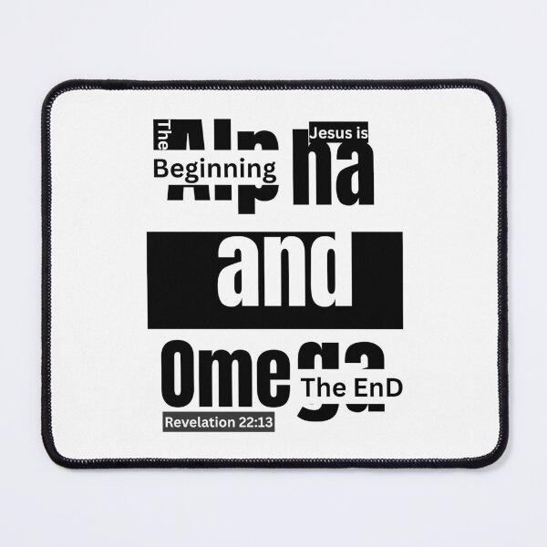 Item preview, Jesus is the Alpha and Omega" designed and sold by Living-Word.