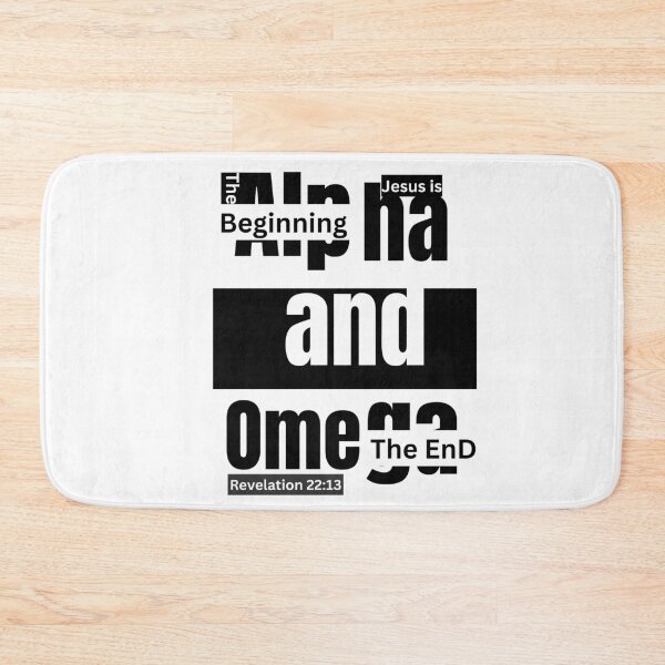Item preview, Jesus is the Alpha and Omega" designed and sold by Living-Word.