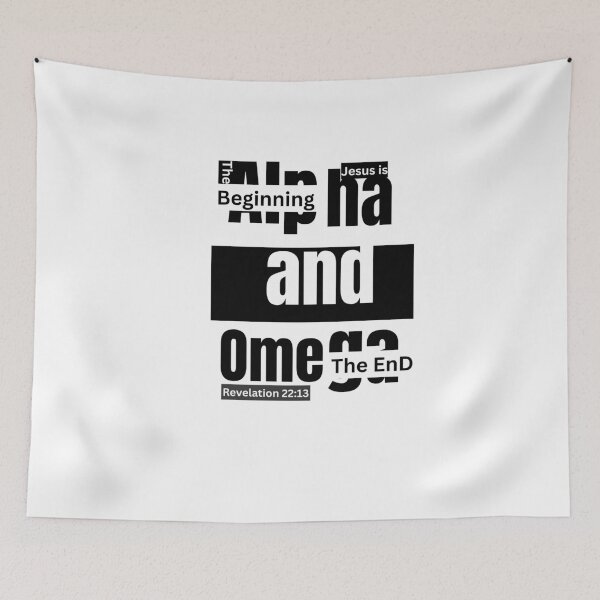 Item preview, Jesus is the Alpha and Omega" designed and sold by Living-Word.