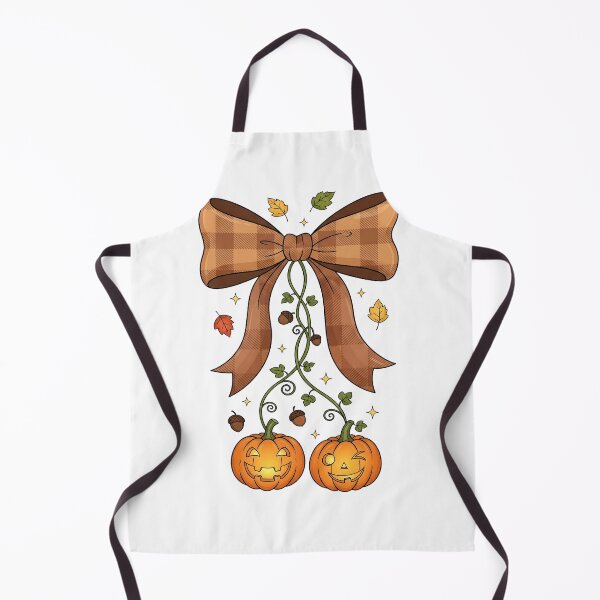 Item preview, Festive Croquette Bow with Dangling Jack-O-Lanterns #1 designed and sold by Arts My Passion.