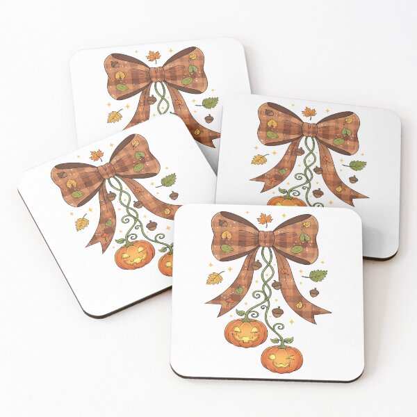 Item preview, Festive Croquette Bow with Dangling Jack-O-Lanterns #2 designed and sold by Arts My Passion.