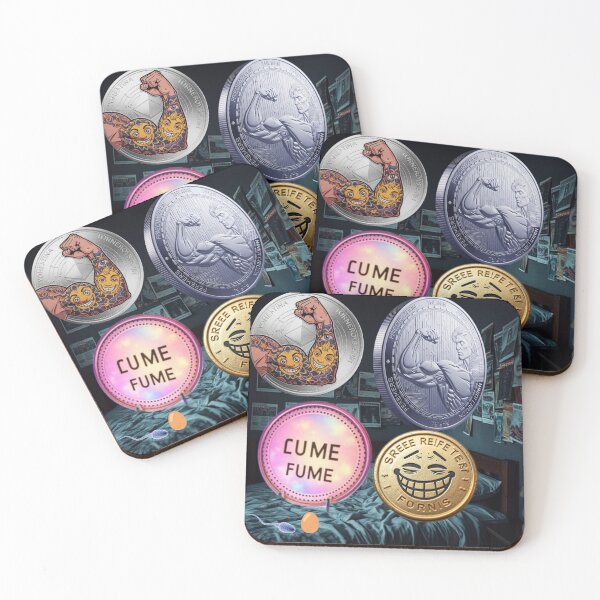 Item preview, Nofap Nero Coins designed and sold by NF-Tea.
