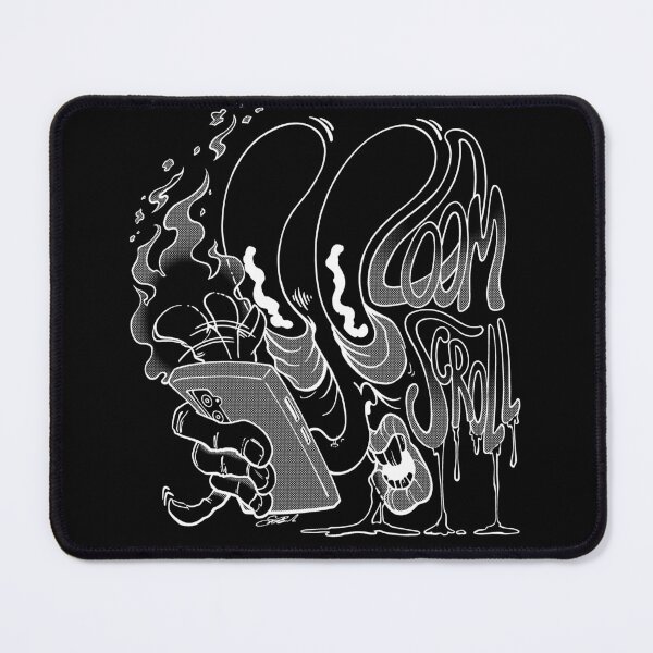 Item preview, DOOM SCROLL (black) designed and sold by SB Art.