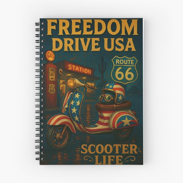 Item preview, "Freedom Ride on Route 66" designed and sold by TopSprint.