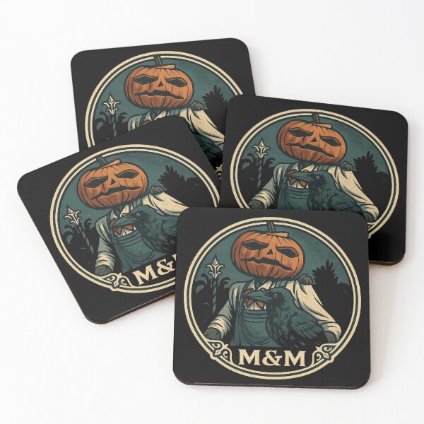 Item preview, Mervyn Pumpkinhead & Matthew the Raven designed and sold by Sturdust.