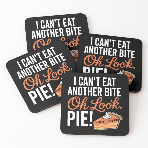 Item preview, Can't Eat Another Bite Oh Look Pie Funny Thanksgiving designed and sold by brynatshop.