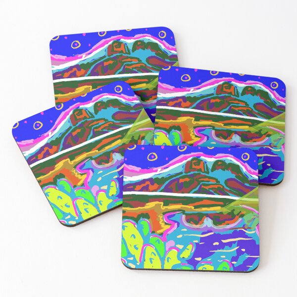 Item preview, UFO Landscape designed and sold by Colorfulmaiden.