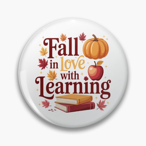 Item preview, Back to School Autumn Fall In Love With Learning designed and sold by brynatshop.
