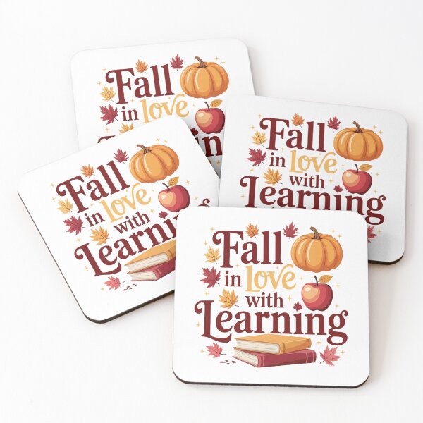 Item preview, Back to School Autumn Fall In Love With Learning designed and sold by brynatshop.