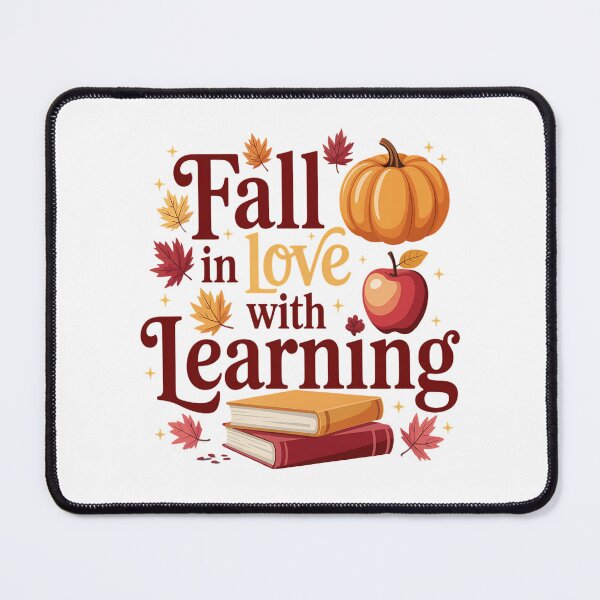 Item preview, Back to School Autumn Fall In Love With Learning designed and sold by brynatshop.