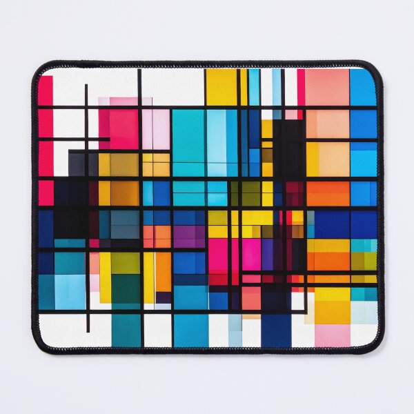 Item preview, Color Grid in Motion: Mondrian Remix designed and sold by NizuCaCi.