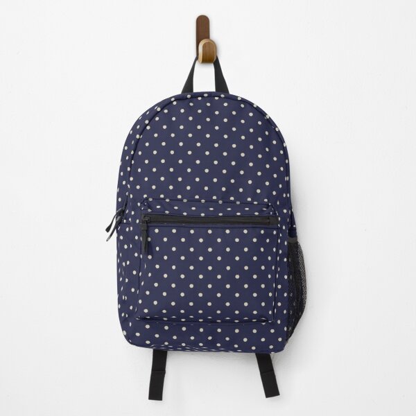 Item preview, navy blue polka dots designed and sold by pizzarolls0607.