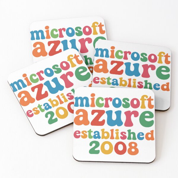 Item preview, Microsoft Azure Established 2008 Groovy designed and sold by Shirts By Shane.