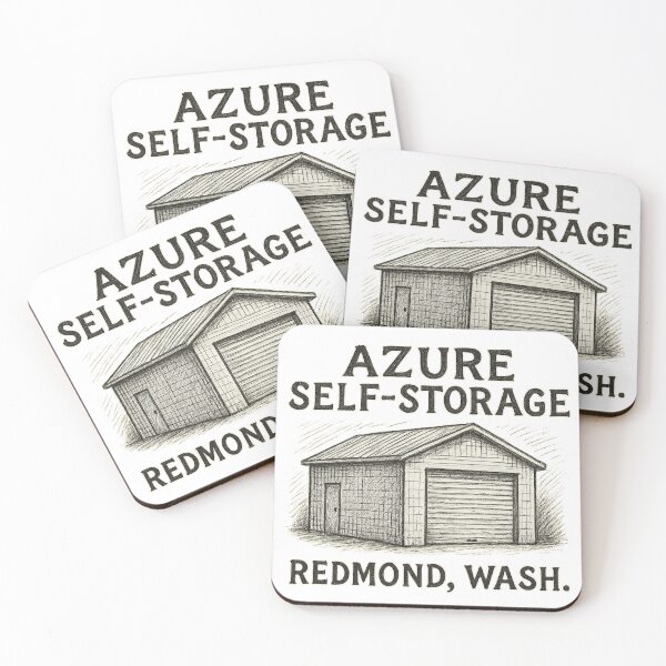 Item preview, Azure Self-Storage Sketch designed and sold by Shirts By Shane.