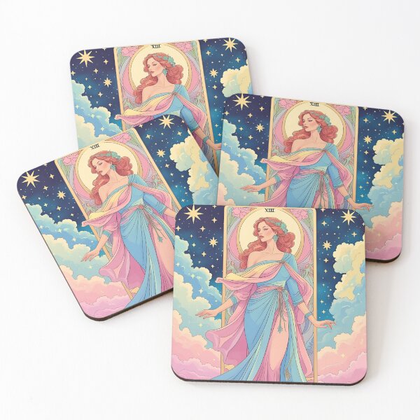 Item preview, Beautiful Rainbow Astrology Tarot Design designed and sold by LoveOnPaper.