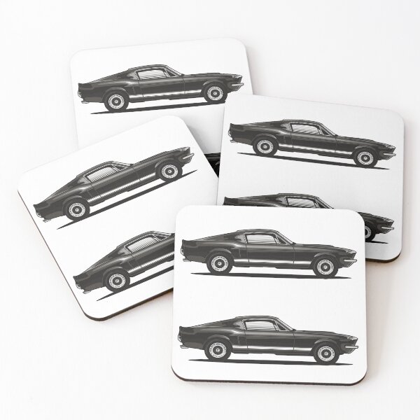 Item preview, Retro Fastback Pony Car designed and sold by the-craft-shop.