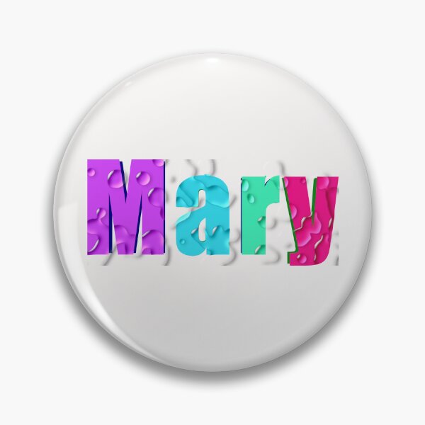 Item preview, Vibrant and Playful Design for "Mary" designed and sold by WD-Artist.