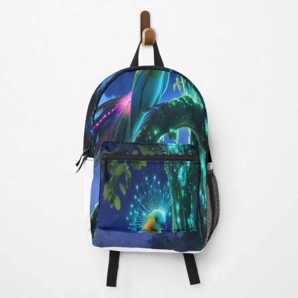 Item preview, Bioluminescent Bird Mystical Rainforest Night designed and sold by Max Store.