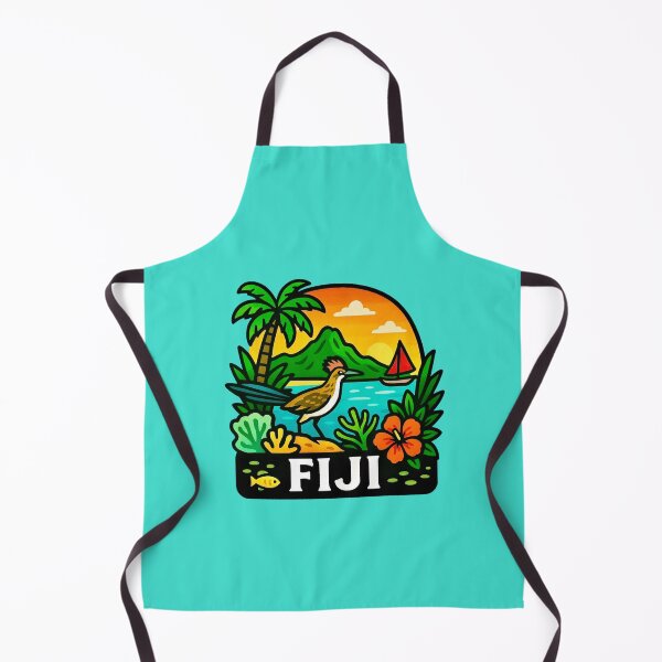 Item preview, Fiji - Island Dreams, Palm Trees and Coral Reefs designed and sold by Myra365Art.