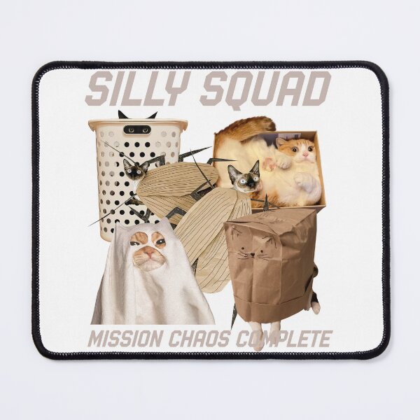 Item preview, Funny Silly Squad Cat designed and sold by AShanDome.