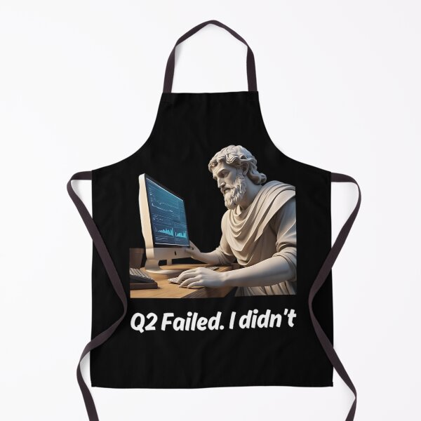 Item preview, Q2 Failed. I didn't - Greek Statue of Stoic Philosopher Epictetus at the Office Desk designed and sold by LexaArtworks.